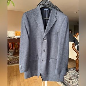 Stafford Grey Wool Suit Jacket